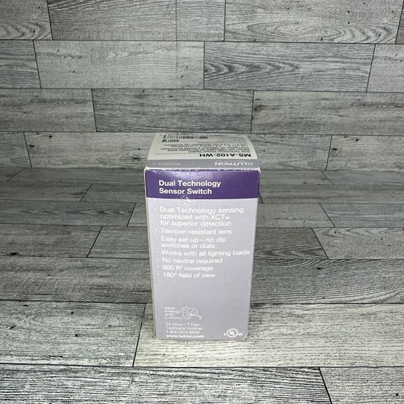 Lutron MS-A102-WH Dual Technology Occ Snsr White MS A102 - Picture 3 of 3